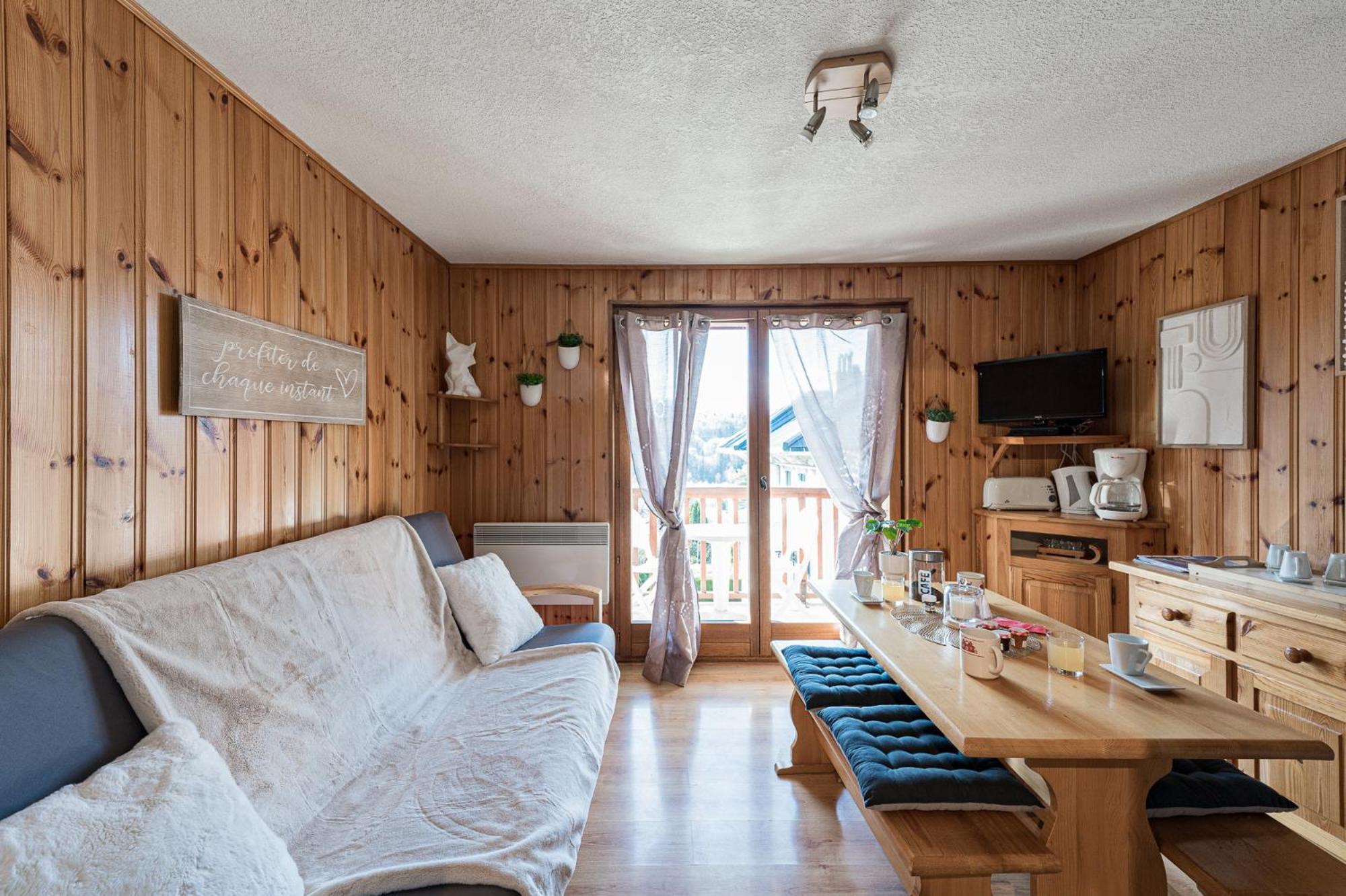 Ski Ou Thermes? Un Appt Cabine Avec Vue Magnifique Saint-Gervais-les-Bains Exterior foto