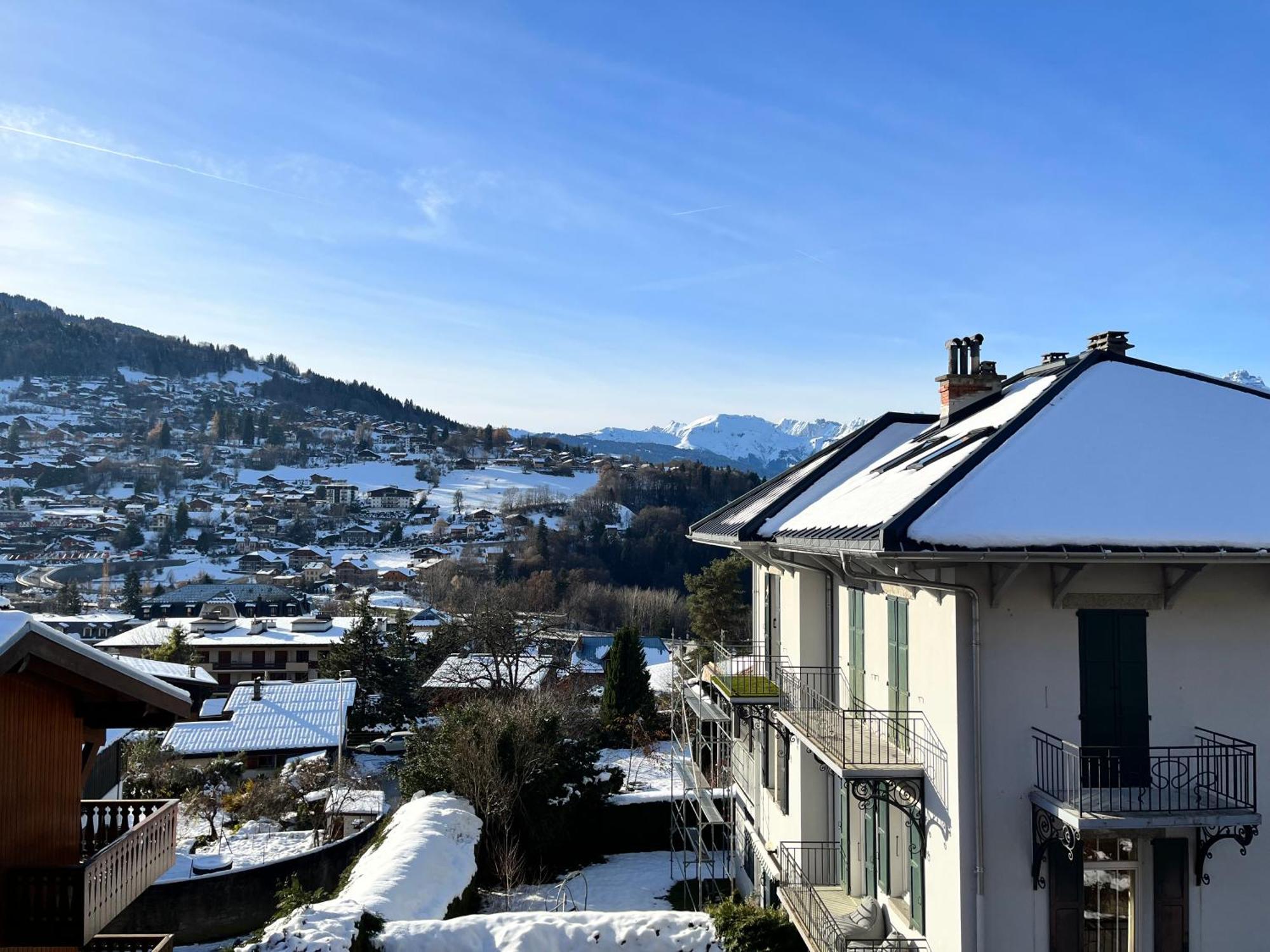 Ski Ou Thermes? Un Appt Cabine Avec Vue Magnifique Saint-Gervais-les-Bains Exterior foto
